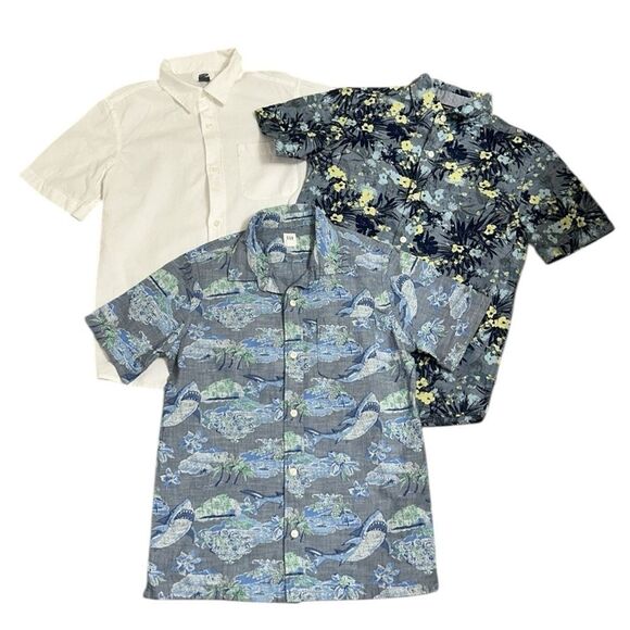 Big Boys Gap,Nautica,Old Navy.Button Down Shirt Bundle(Size 10/12) - Picture 1 of 9